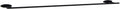 Bathroom Towel Bar 24" Stainless Steel Towel Bar Matte Black Contemporary Style Wall Mount for Bath Kitchen AG1101C60-BK